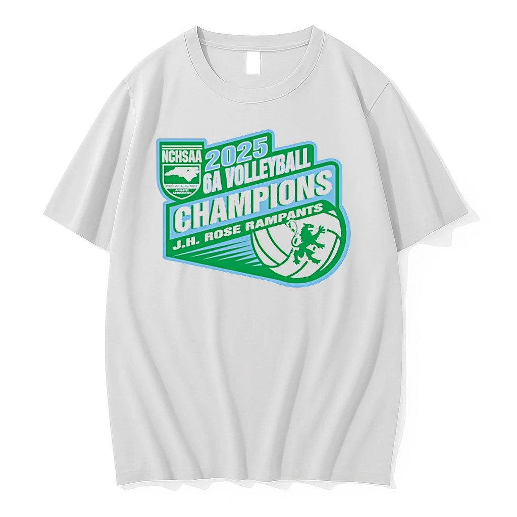 Jh Rose Rampants 2025 Nchsaa 6a Volleyball Champions Shirts