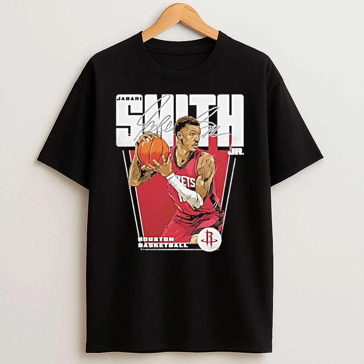 Jabari Smith Jr Houston Rockets Premiere Signature Vintage Shirts