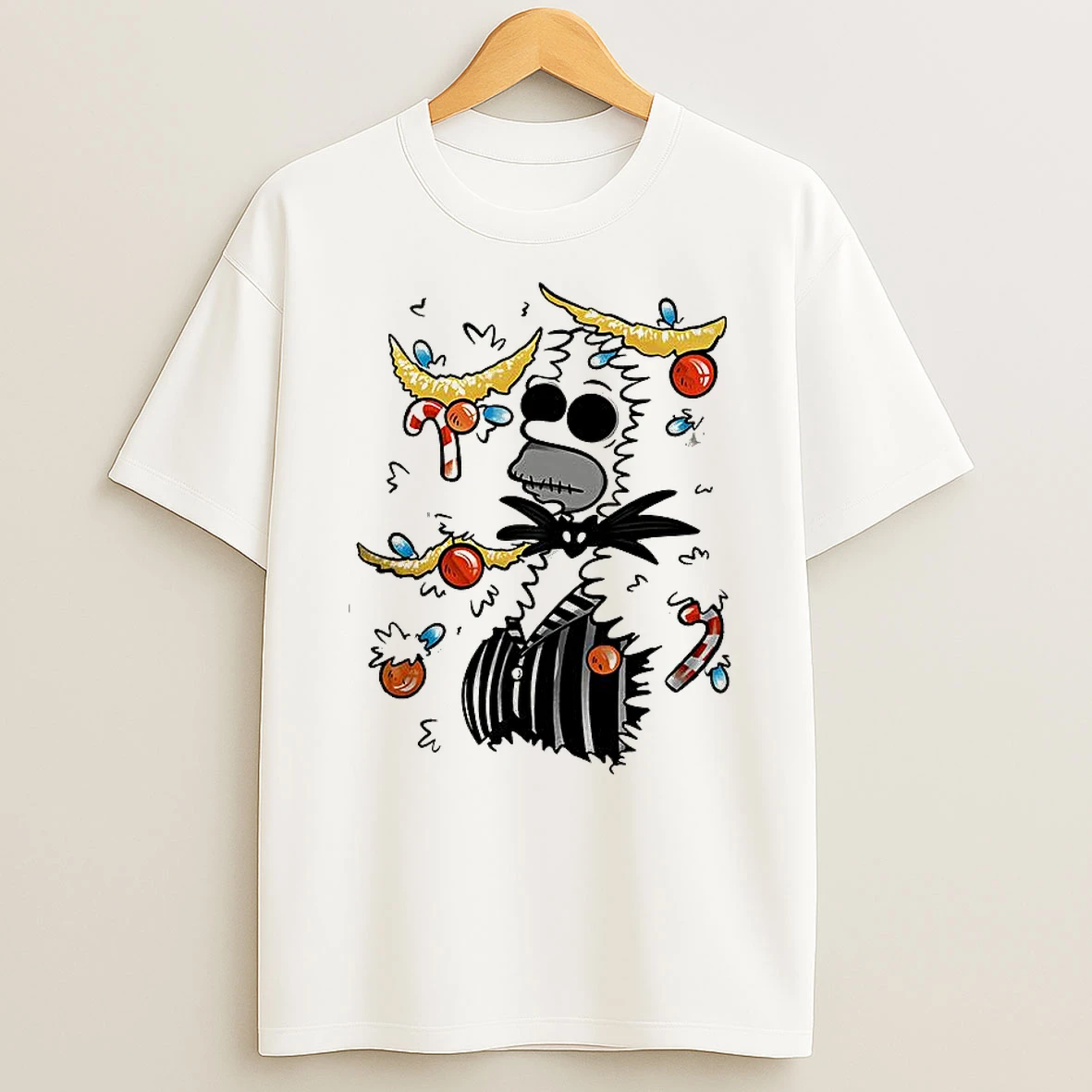 Jack Skellington Nightmare Bush Parody Christmas Meme Shirts
