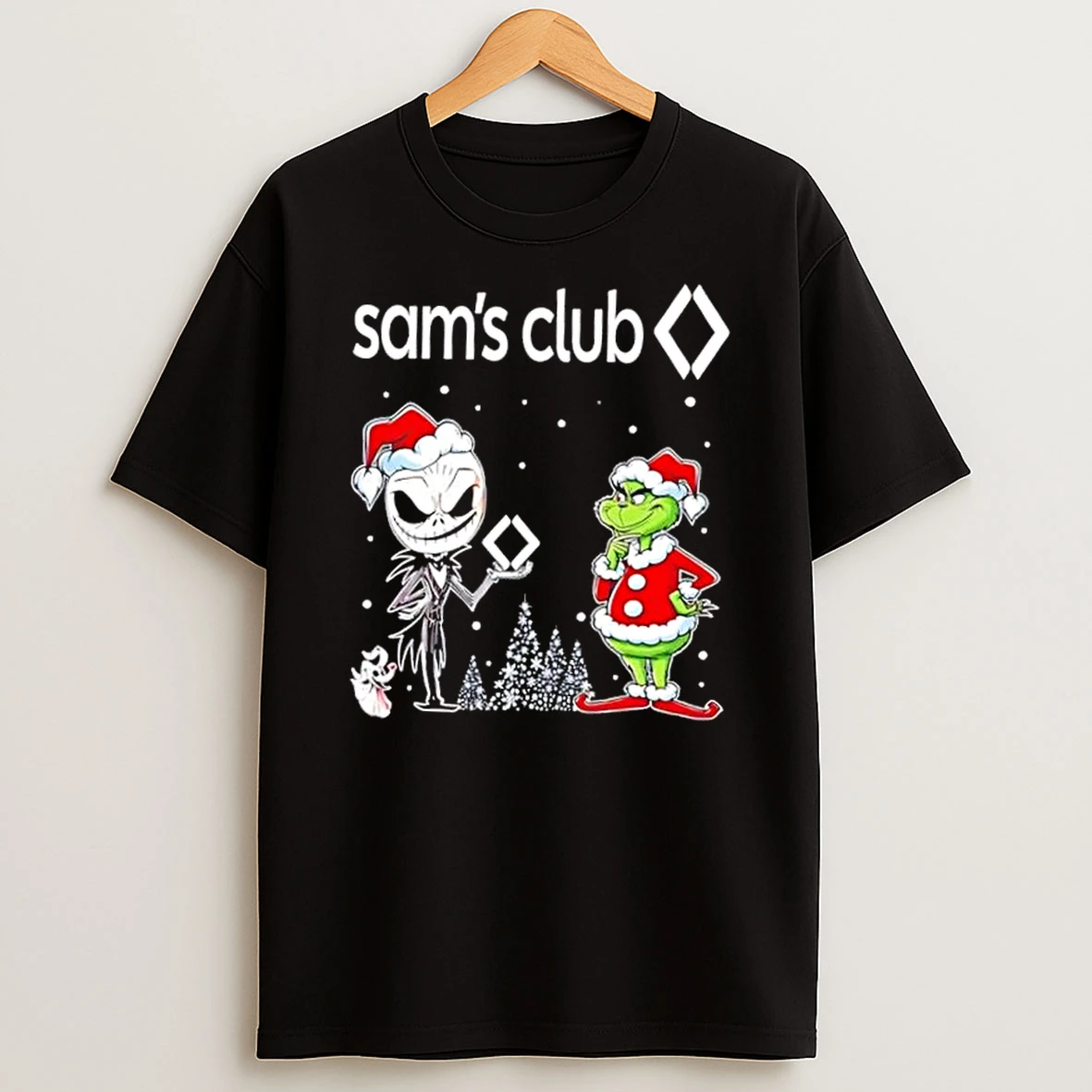 Jack Skellington And Grinch X Sams Club Is This Jolly Enough Christmas Shirts