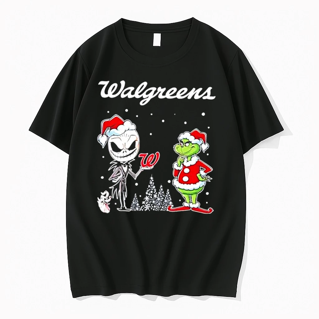Jack Skellington And Grinch X Walgreens Is This Jolly Enough Christmas Shirts