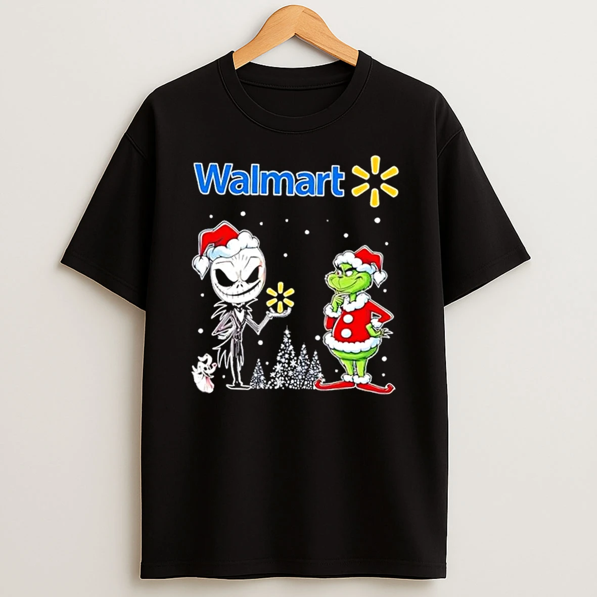 Jack Skellington And Grinch X Walmart Is This Jolly Enough Christmas Shirts