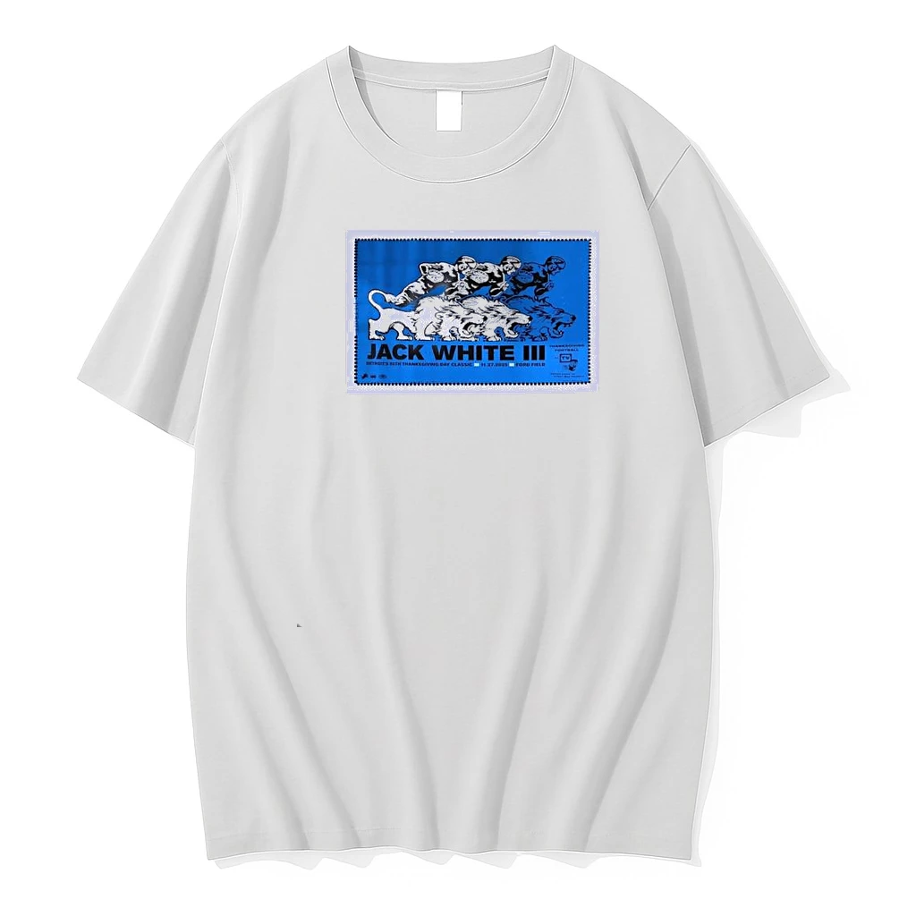 Jack White At Thanksgiving Halftime Show 2025 Shirts