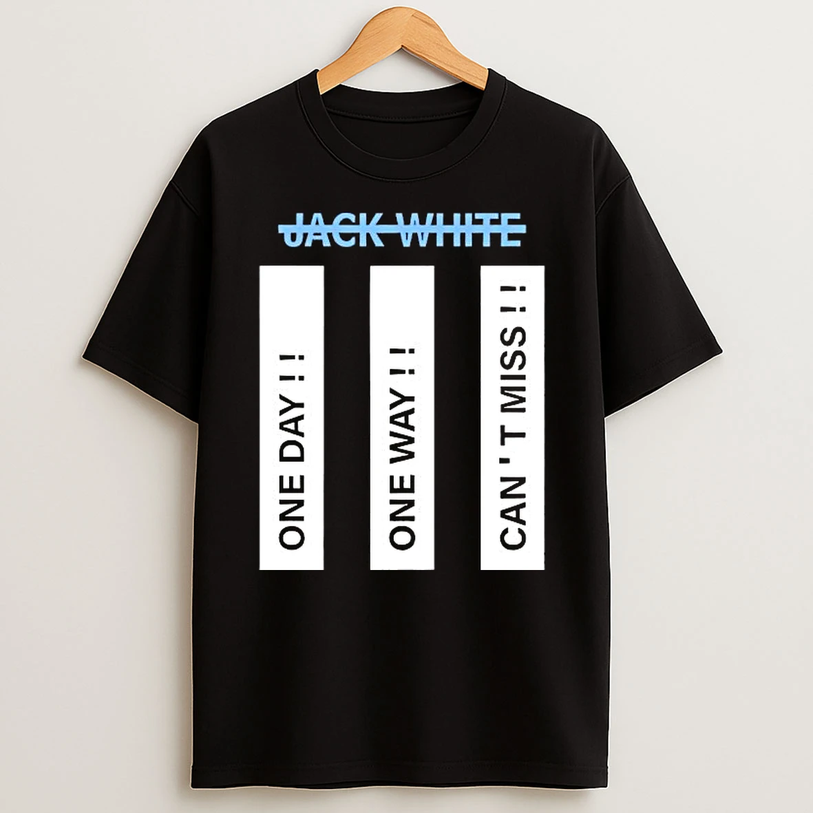Jack White One Day 2025 Cant Miss Shirts