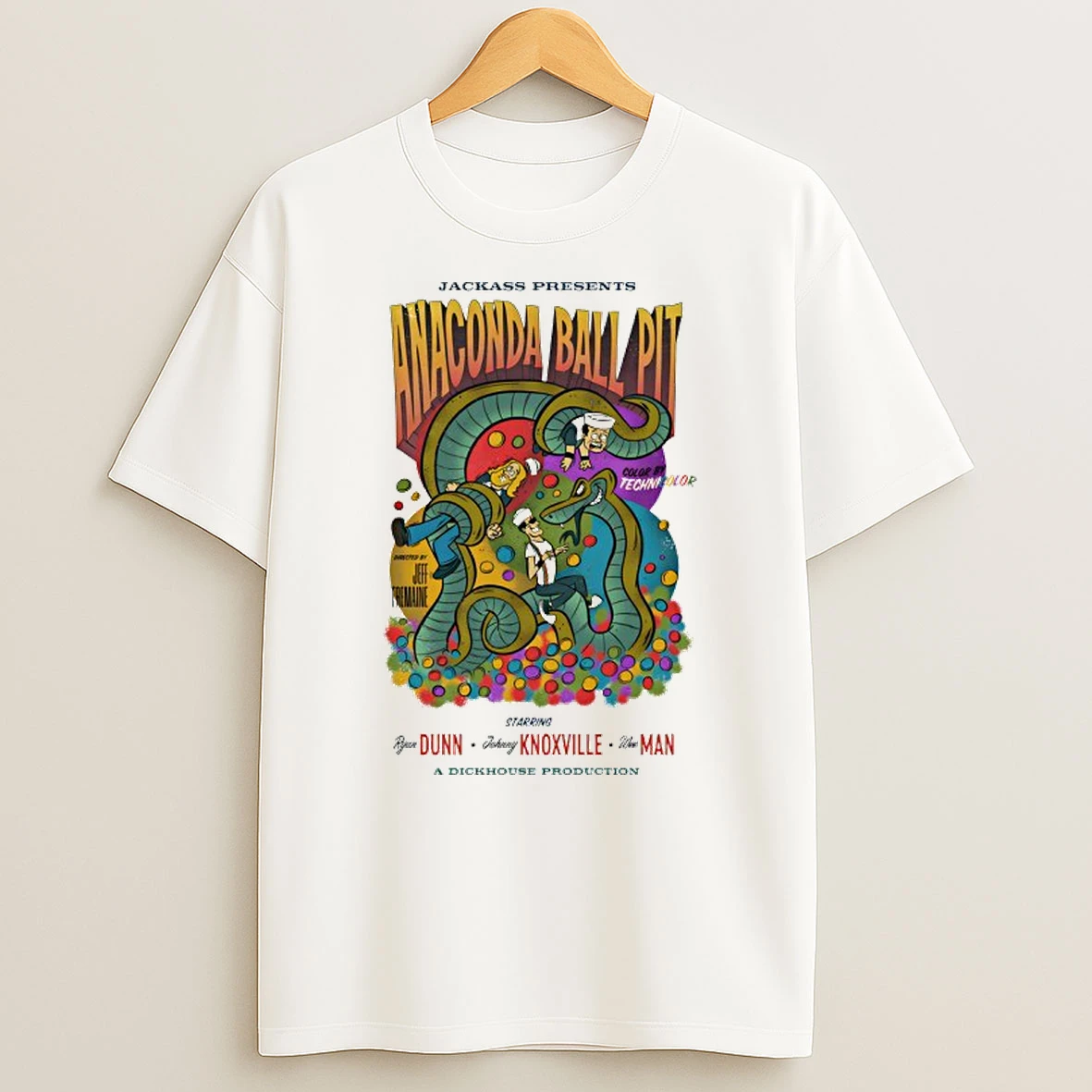 Jackass Presents Anaconda Ball Pit Shirts