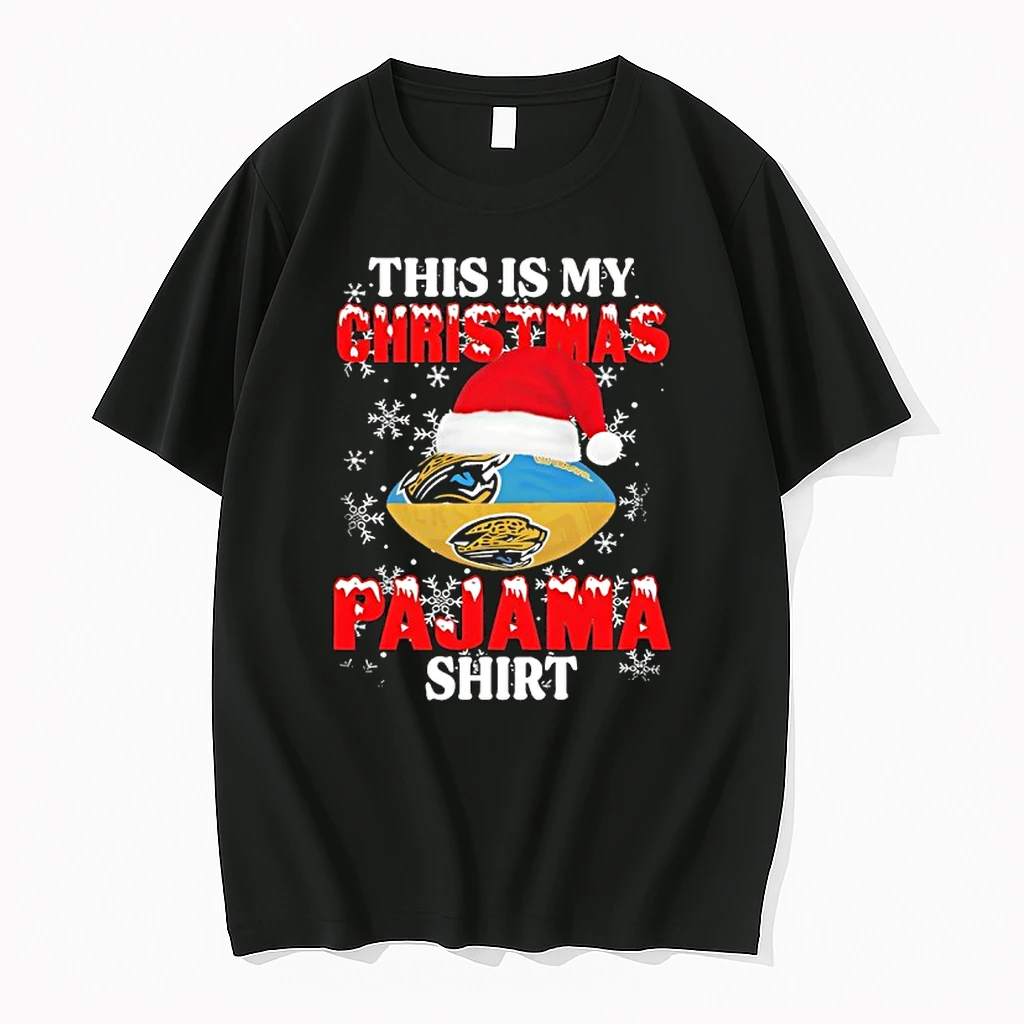 Jacksonville Jaguars Football This Is My Christmas Pajama Shirts