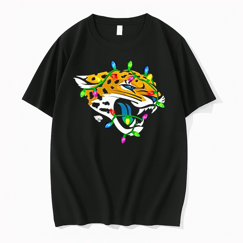 Jacksonville Jaguars Logo Holiday Lights Shirts