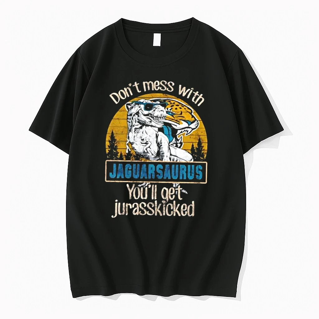 Jacksonville Jaguars Dont Mess With Jaguarsaurus Youll Get Jurasskicked Shirts