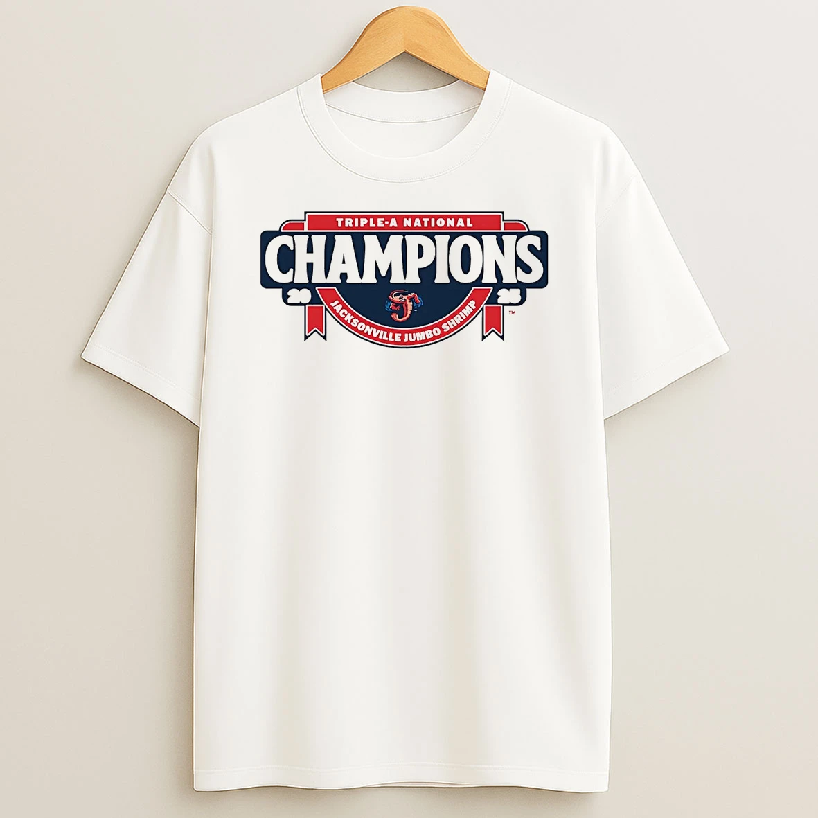 Jacksonville Jumbo Shrimp Triple A National Champions Shirts