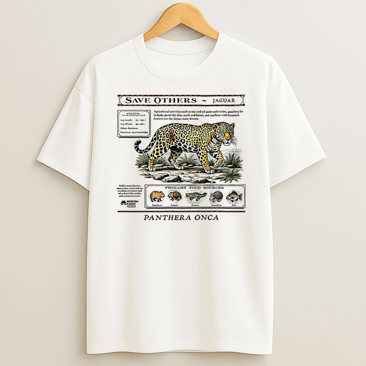 Jaguar Save Others Panthera Onca Shirts
