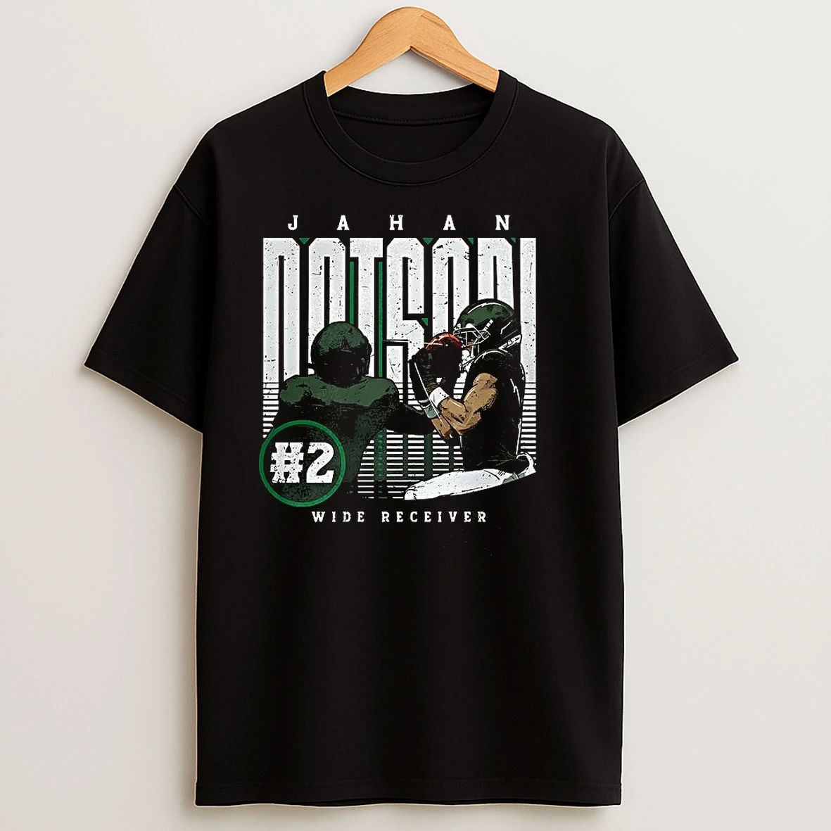 Jahan Dotson Philadelphia Eagles Football Wide Receiver Mossed T Shirts