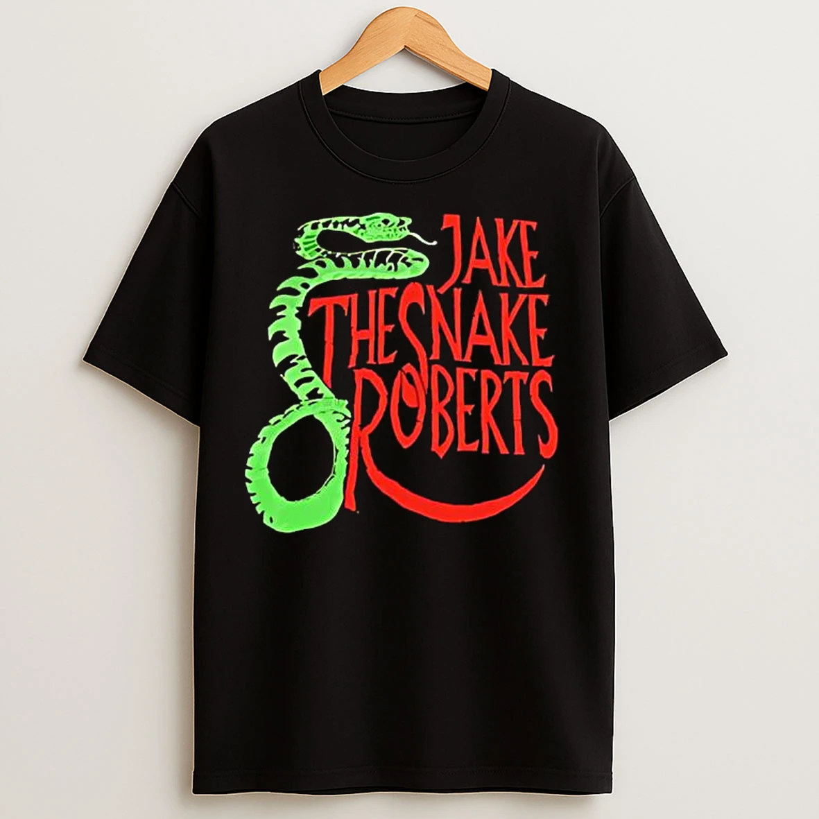 Jake The Snake Roberts Classic 80s Wrestling Graphic T Shirts