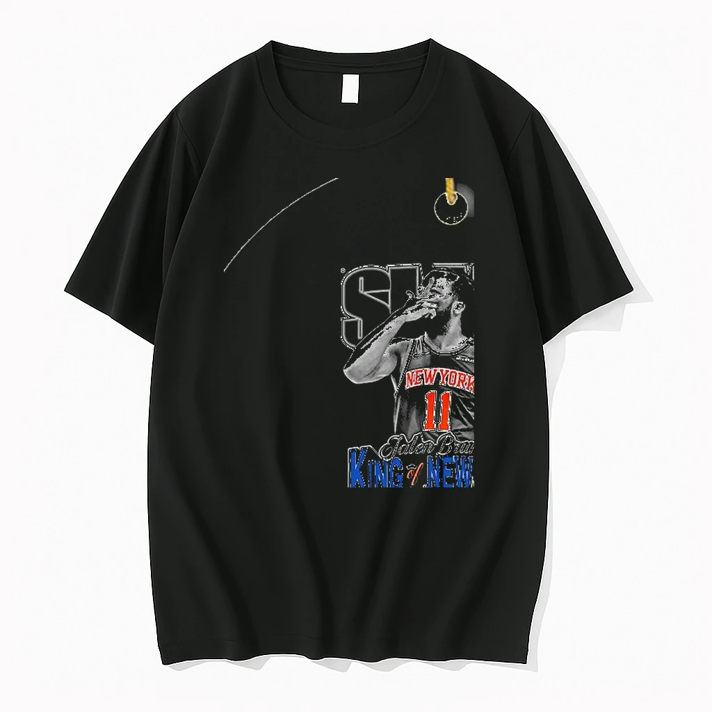 Jalen Brunson King Of New York New York Knicks Slam Cover Shirts