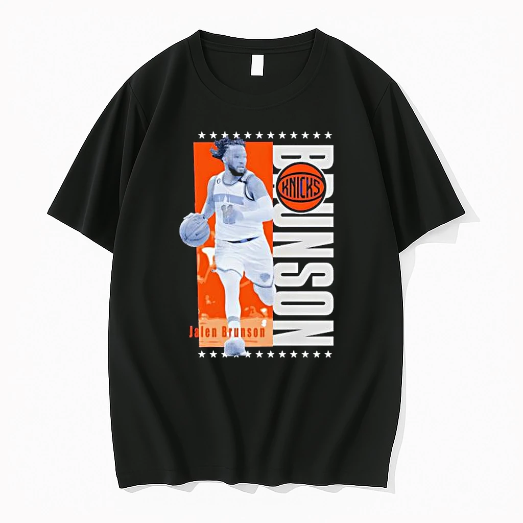 Jalen Brunson New York Knicks Outerstuff Youth Answer Shirts