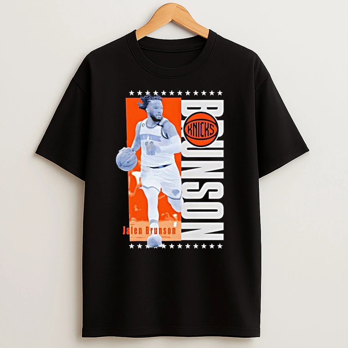 Jalen Brunson New York Knicks Outerstuff Youth Answer T Shirts