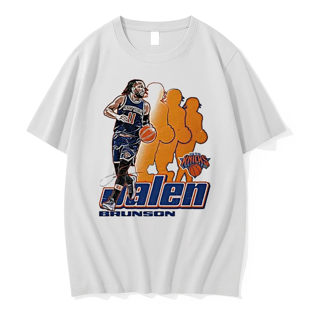 Jalen Brunson New York Knicks Signature 11 Retro Vibe Graphic Shirts