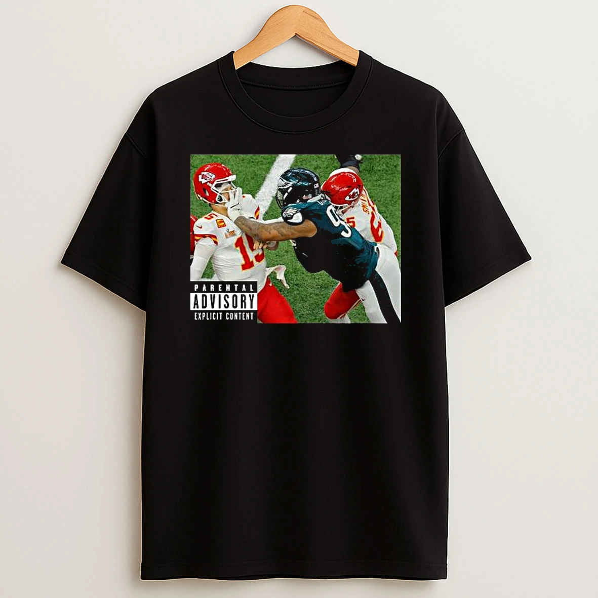 Jalen Carters Huge Hit Mahomes Felt That Philadelphia Eagles Shirts