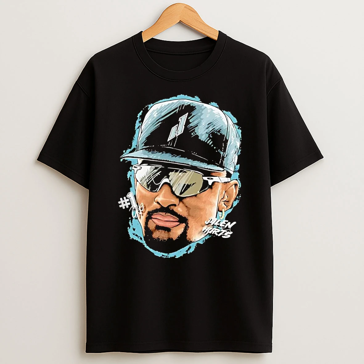 Jalen Hurts Big Face Shirts