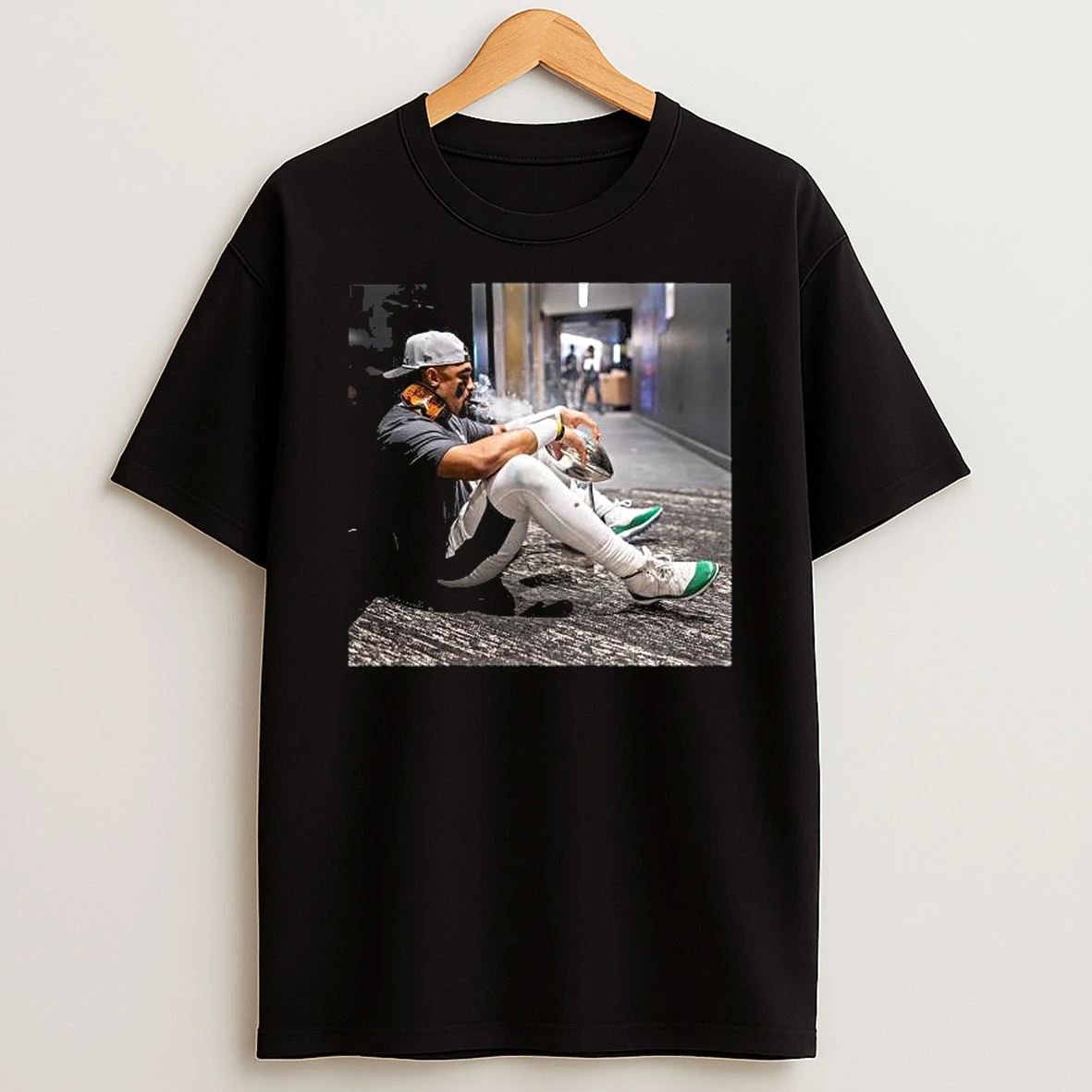 Jalen Hurts Smoking Cigar Philadelphia Eagles Shirts