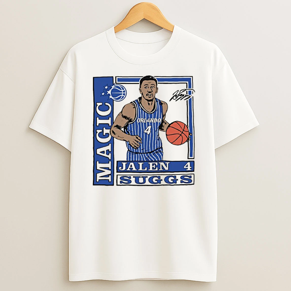 Jalen Suggs Wax Pack Orlando Magic Basketball Signature Shirts