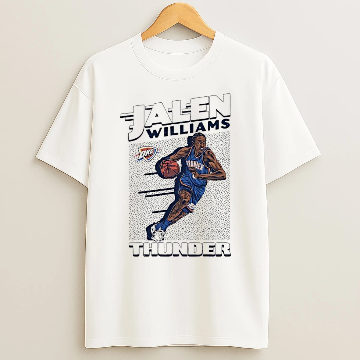 Jalen Williams Oklahoma City Thunder Player Graphic T Shirts
