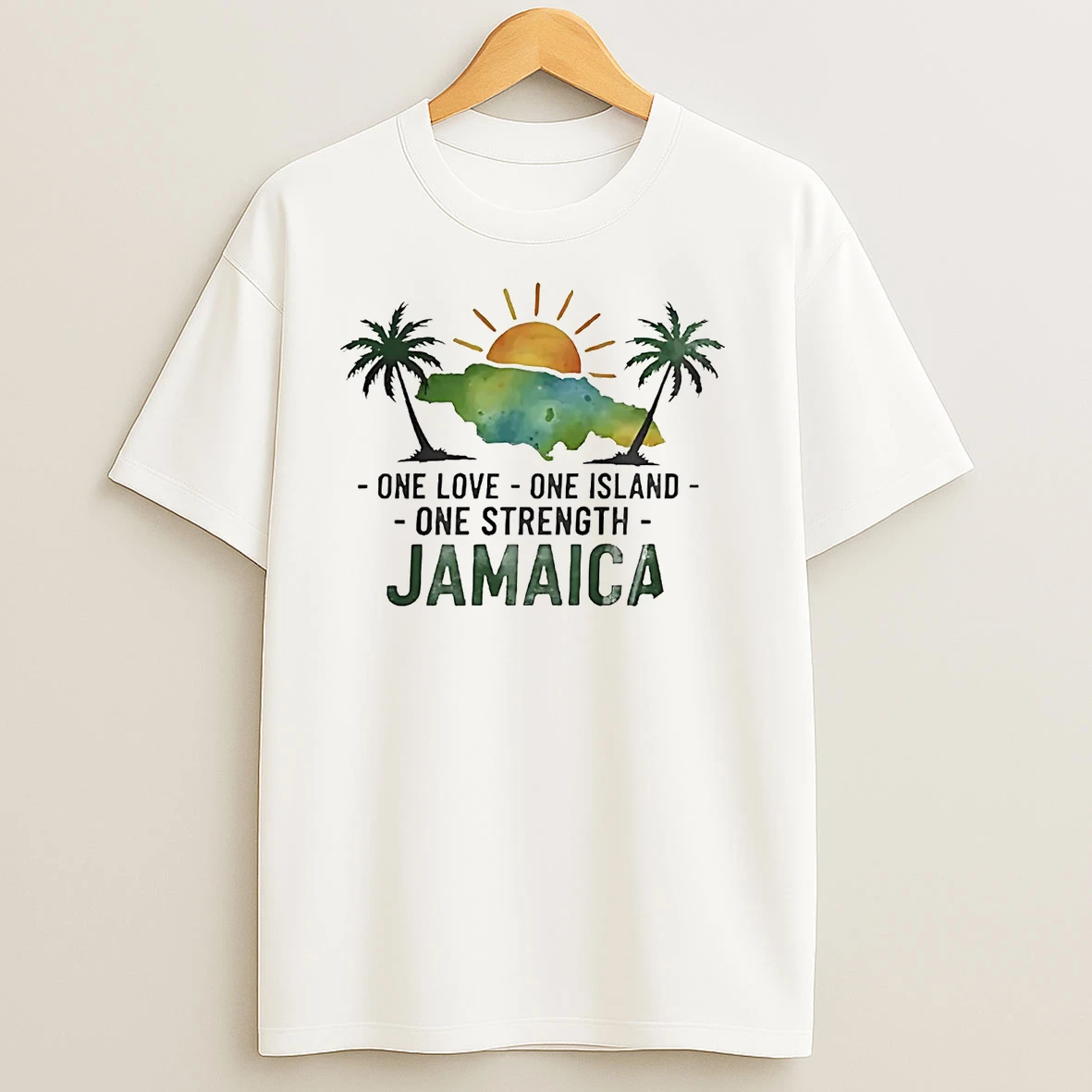 Jamaica One Love One Island One Strength T Shirts