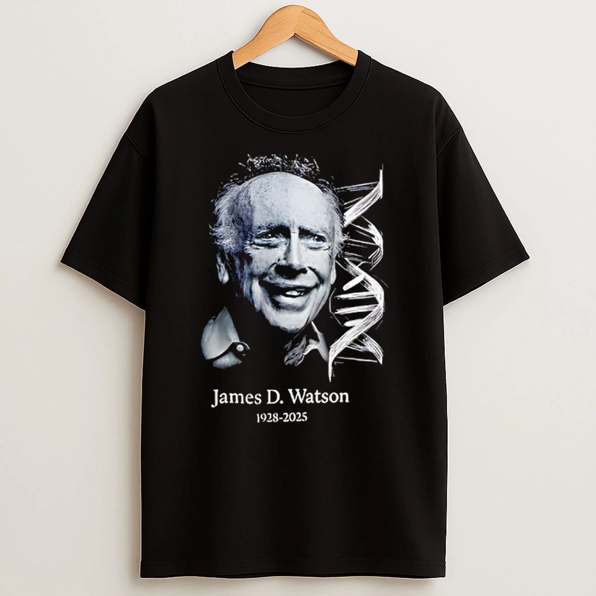 James D Watson Rip 1928 2025 Graphic Shirts