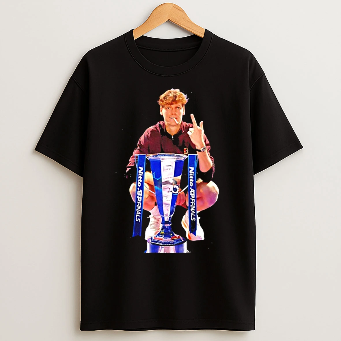 Jannik Sinner 2025 Atp Champion Trophy T Shirts