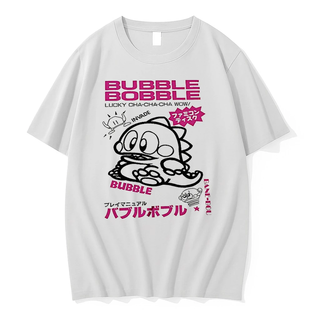 Japanese Bubble Bobble Lucky Cha Cha Cha Wow 80s Vintage Shirts