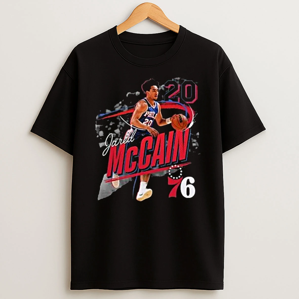 Jared Mccain Philadelphia 76ers Legacy Shirts