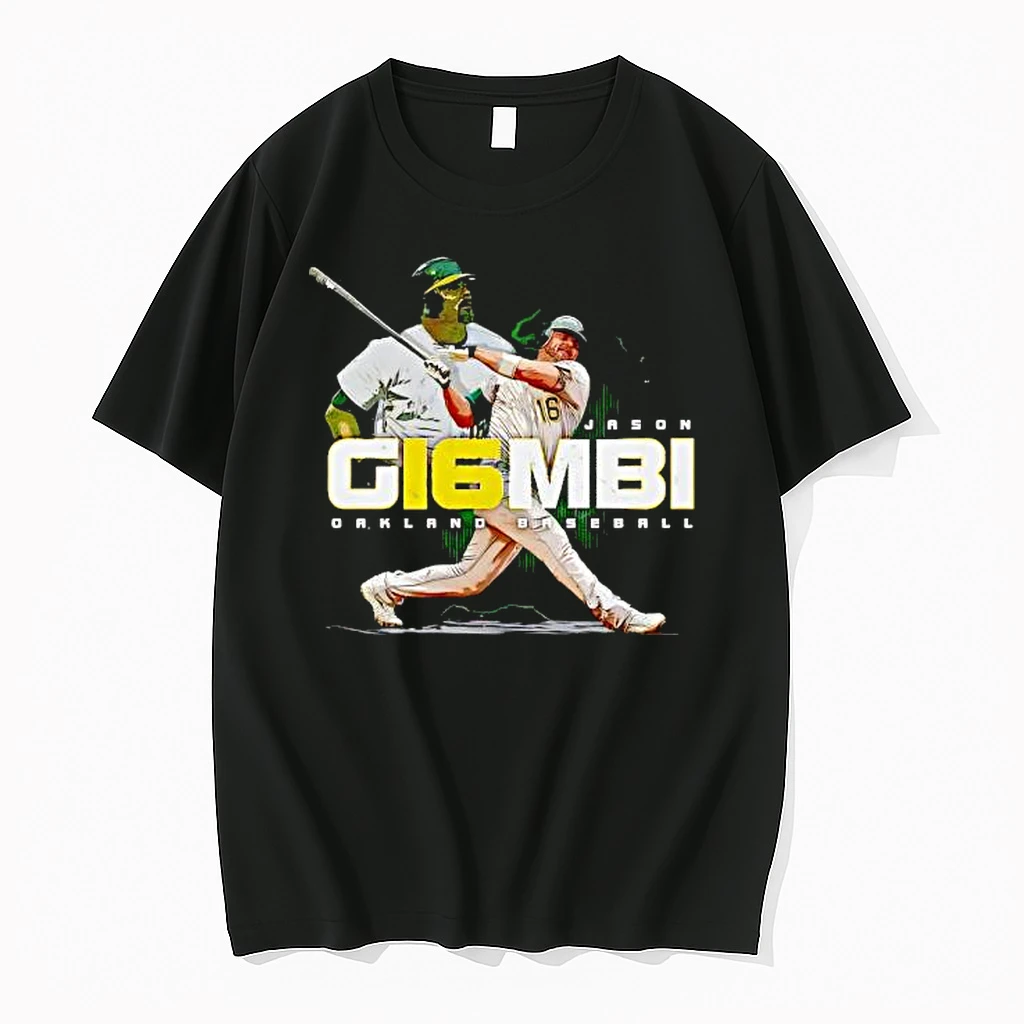 Jason Giambi Oakland Player Number Shirts