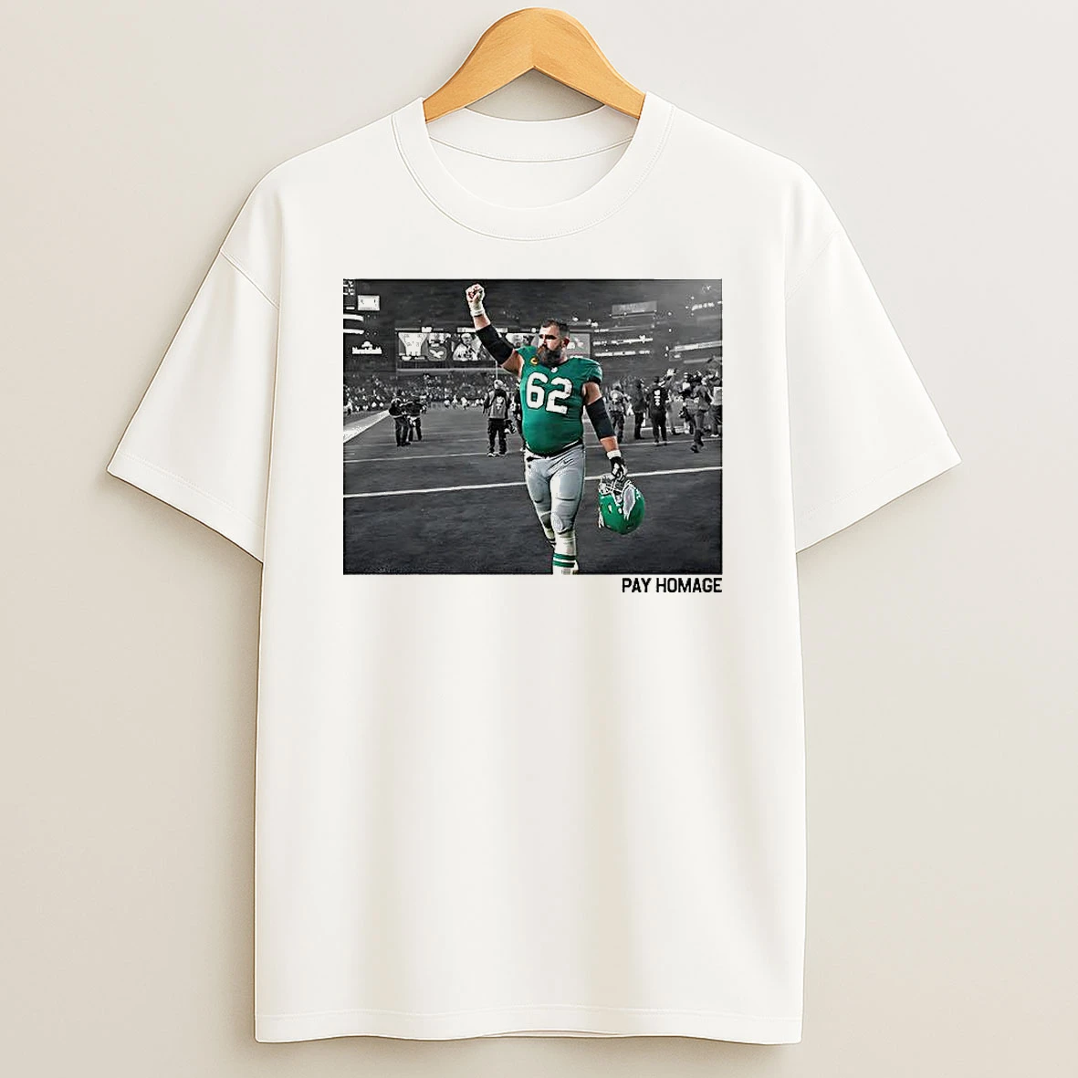 Jason Kelce Philadelphia Eagles Nfl Pay Homage Shirts