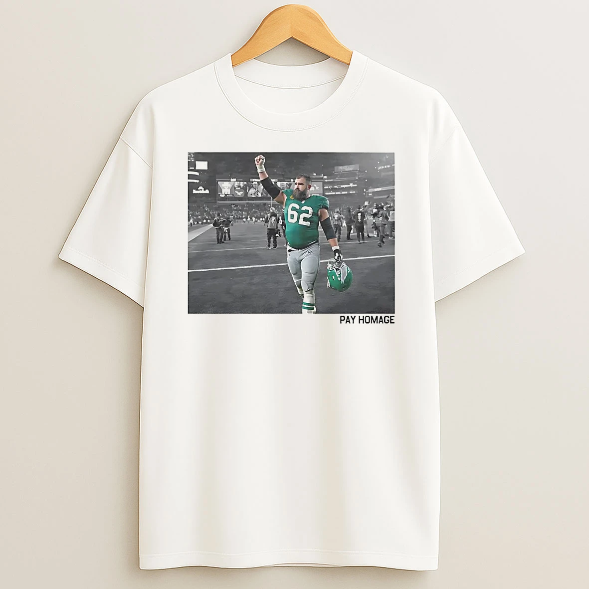Jason Kelce Pay Homage Shirts