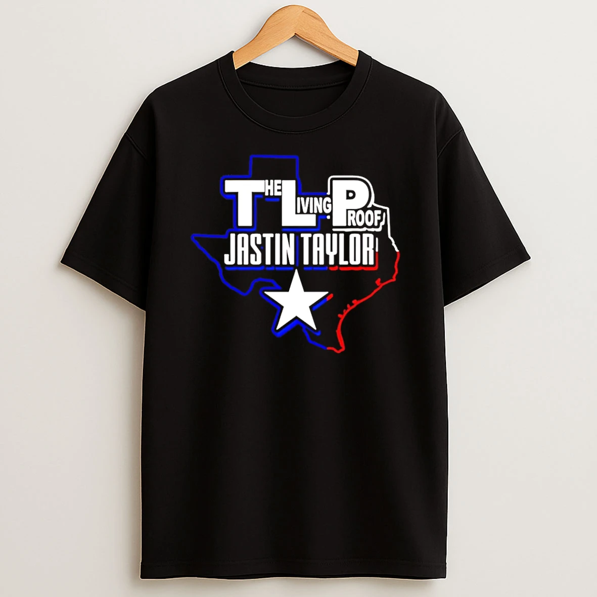 Jastin Taylor The Living Proof Tx Wrestling Shirts