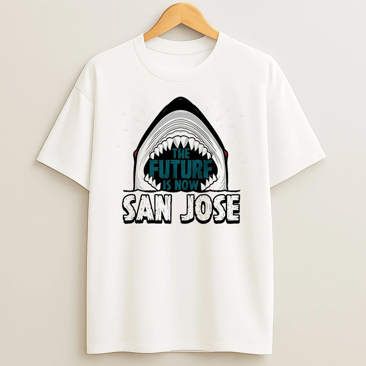 Jaws The Future Is Now San Jose Sharks Shirts