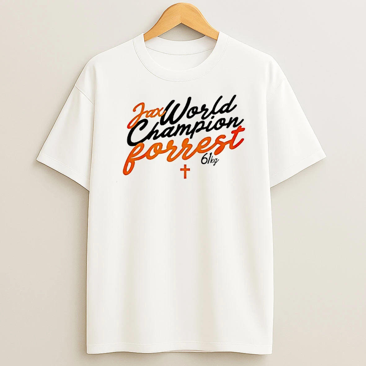 Jax Forrest World Champion 61kg Shirts