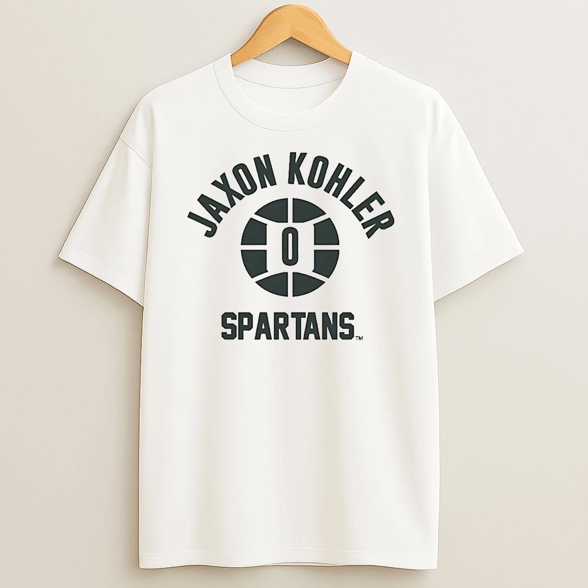 Jaxon Kohler Hoops 0 Michigan State Spartans Shirts