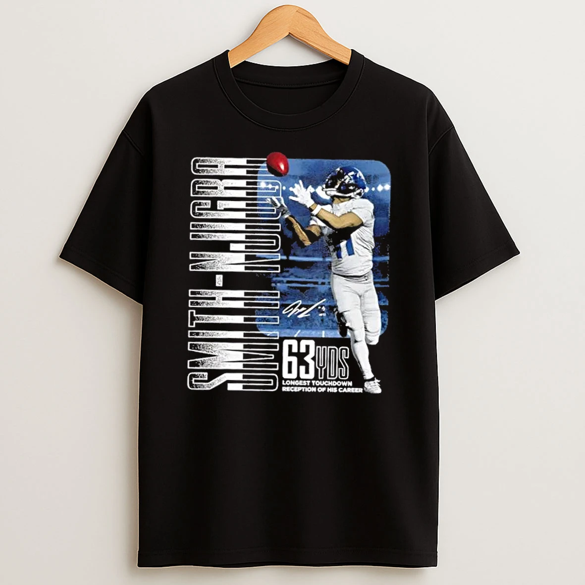 Jaxon Smith Njigba Seattle Seahawks 63 Yards Football Signature Shirts