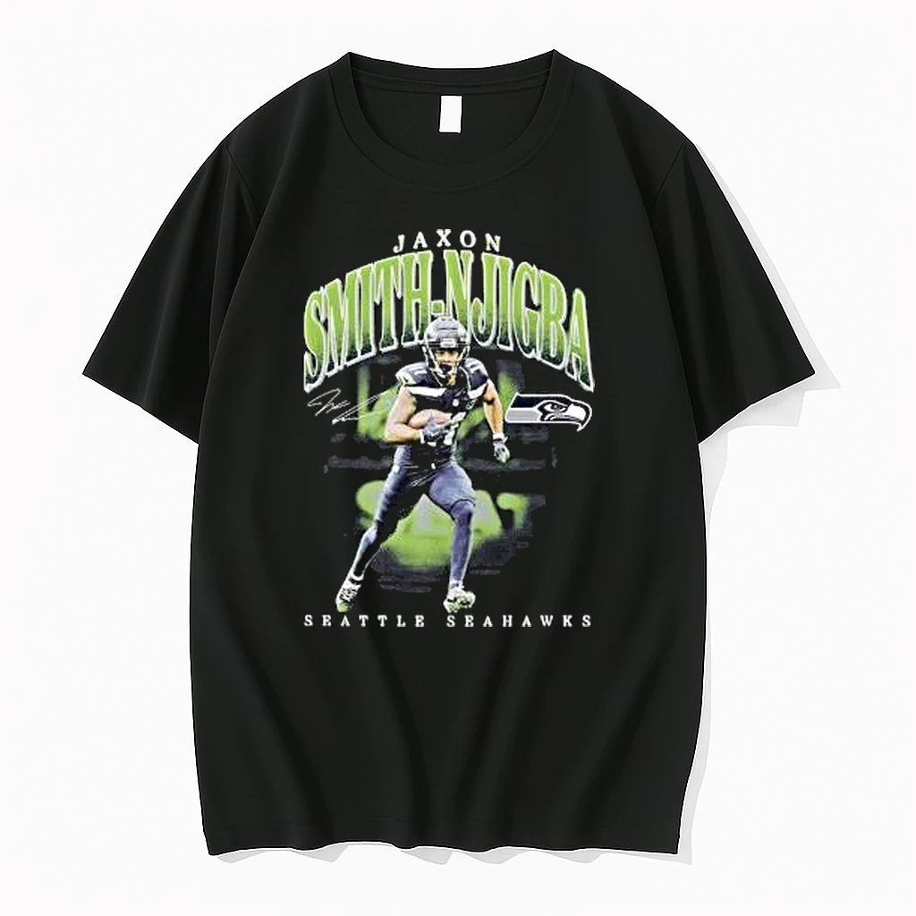 Jaxon Smith Njigba Seattle Seahawks Big Tall Player Hype Signature Shirts