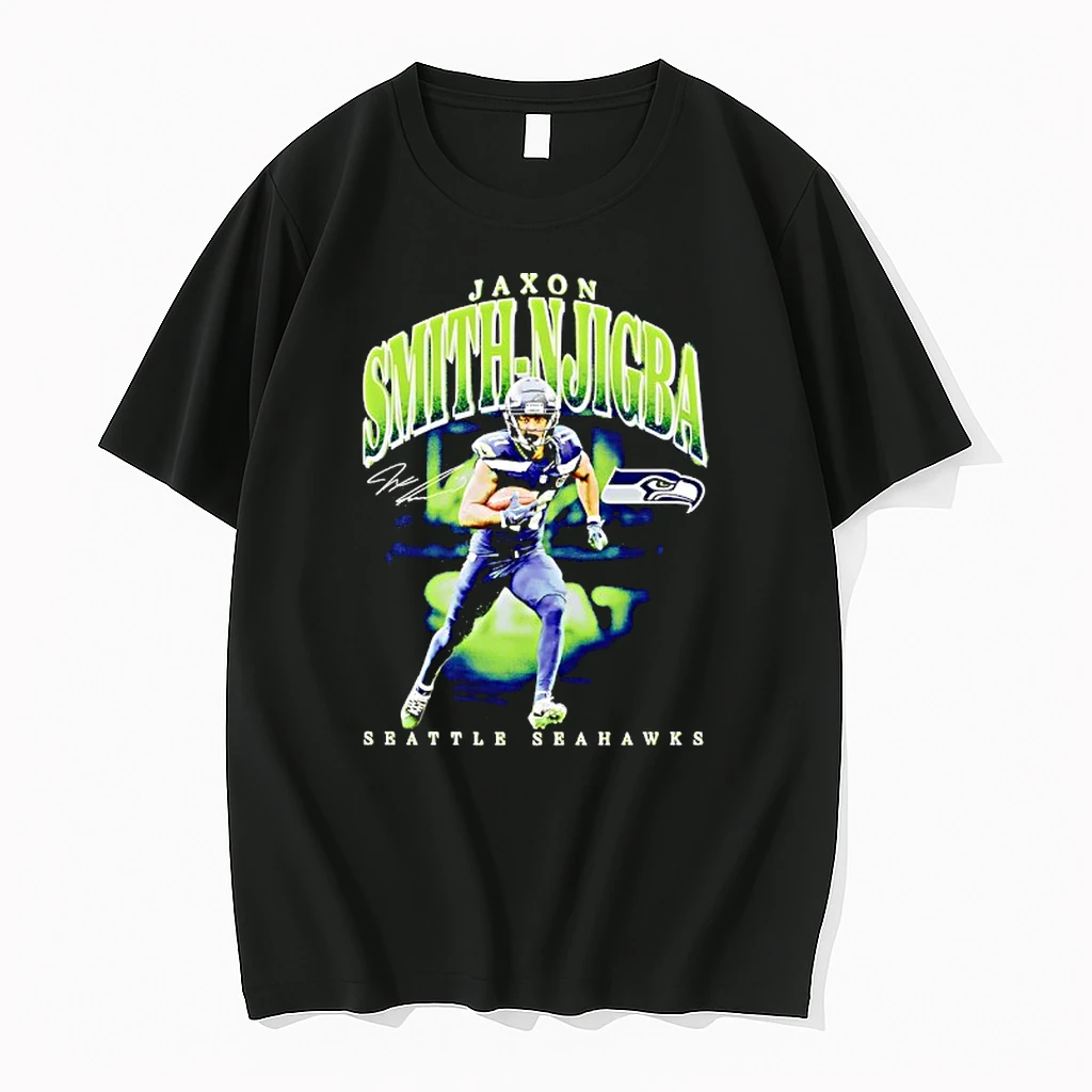 Jaxon Smith Njigba Seattle Seahawks Football Signature Shirts