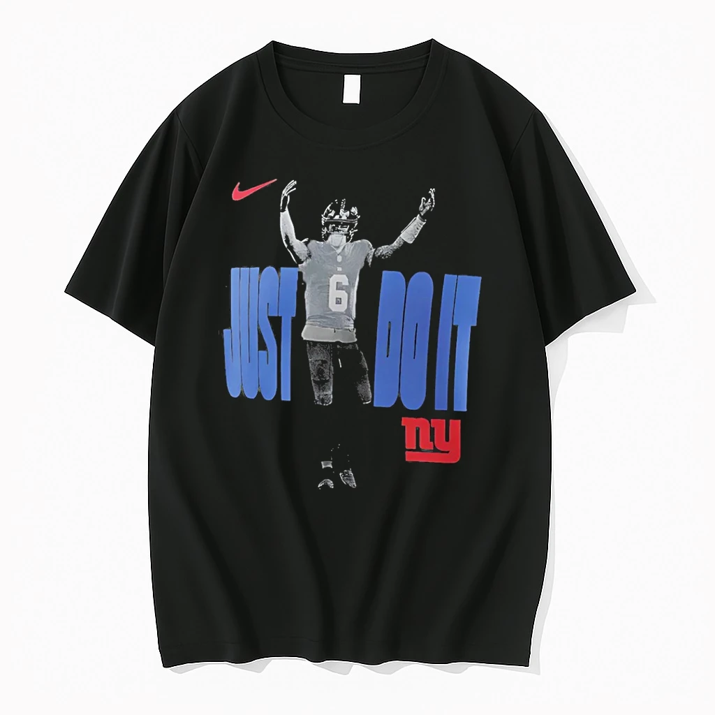 Jaxson Dart Giants Nike Just Do It 2025 Shirts