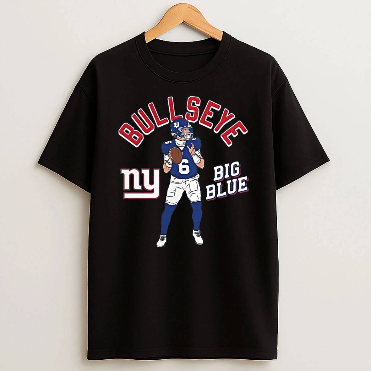 Jaxson Dart New York Giants Bullseye Player Pack Shirts