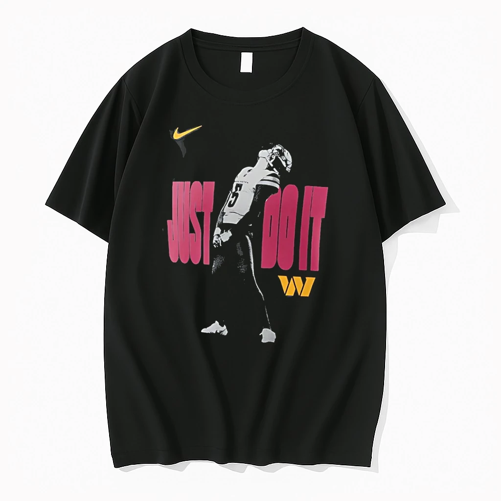 Jayden Daniels Commanders Nike Just Do It 2025 Shirts