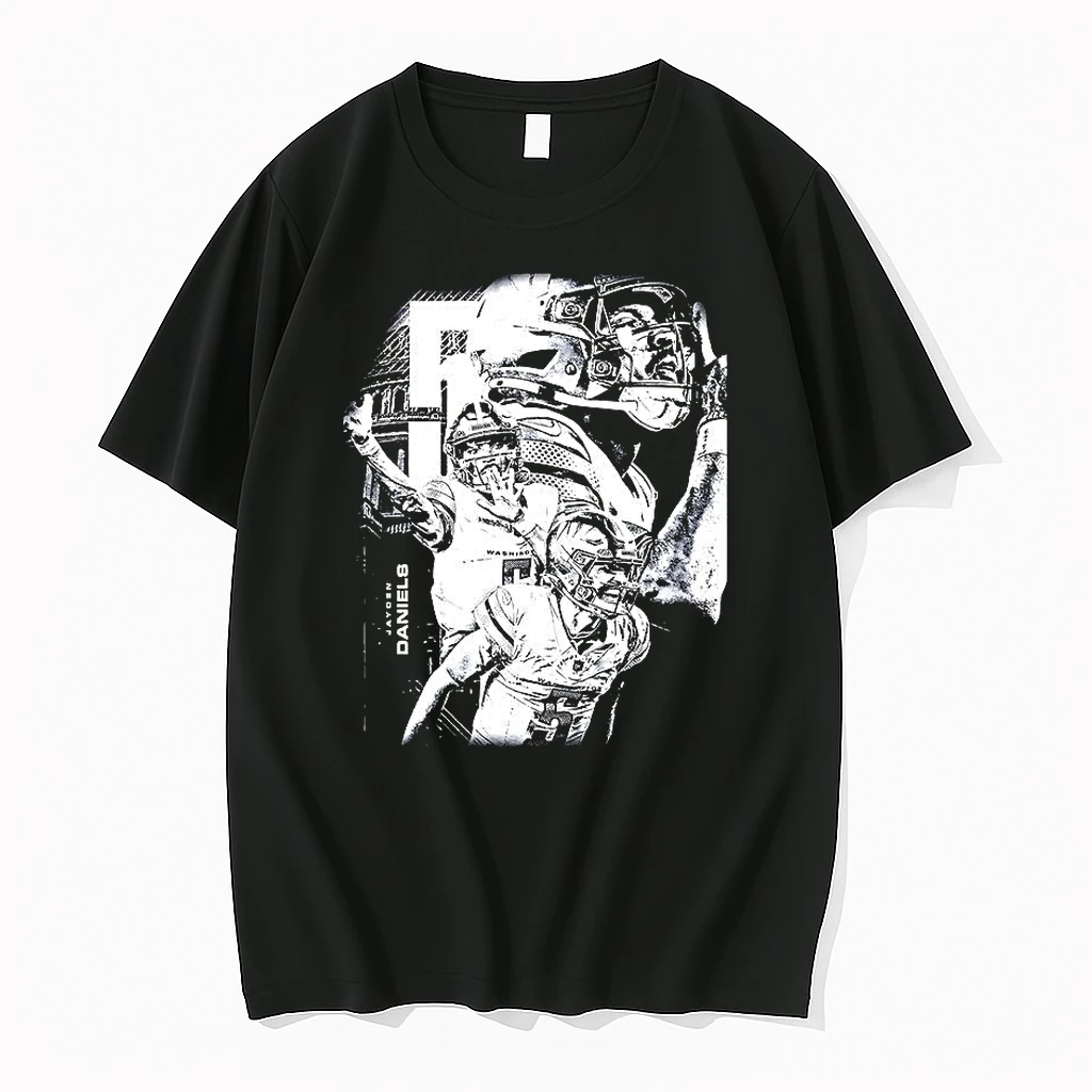 Jayden Daniels Washington Commanders Football Graphic Shirts