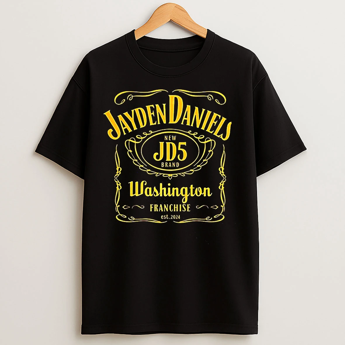 Jayden Daniels Wasington Franchise Est 2024 T Shirts