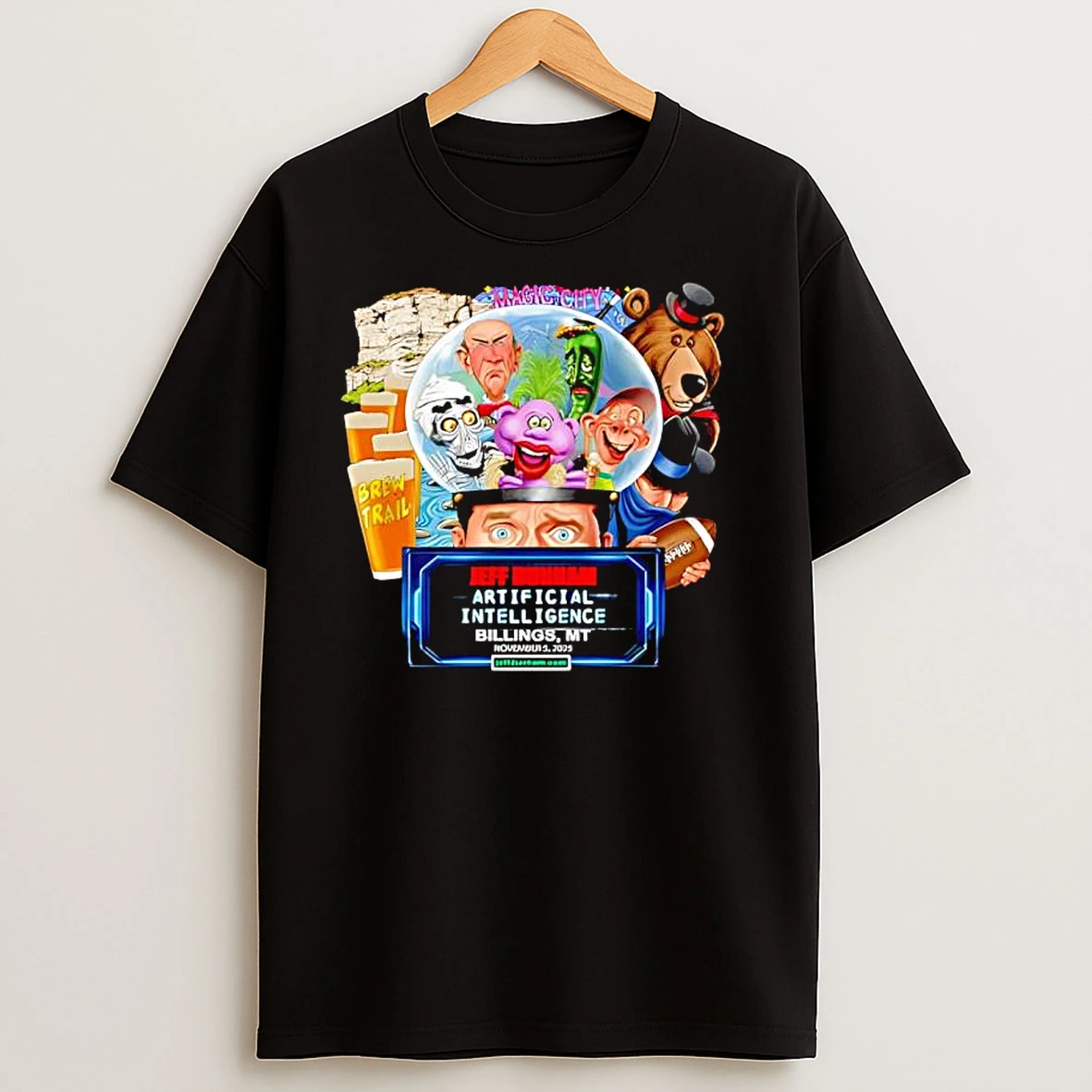 Jeff Dunham Billings Mt 2025 T Shirts