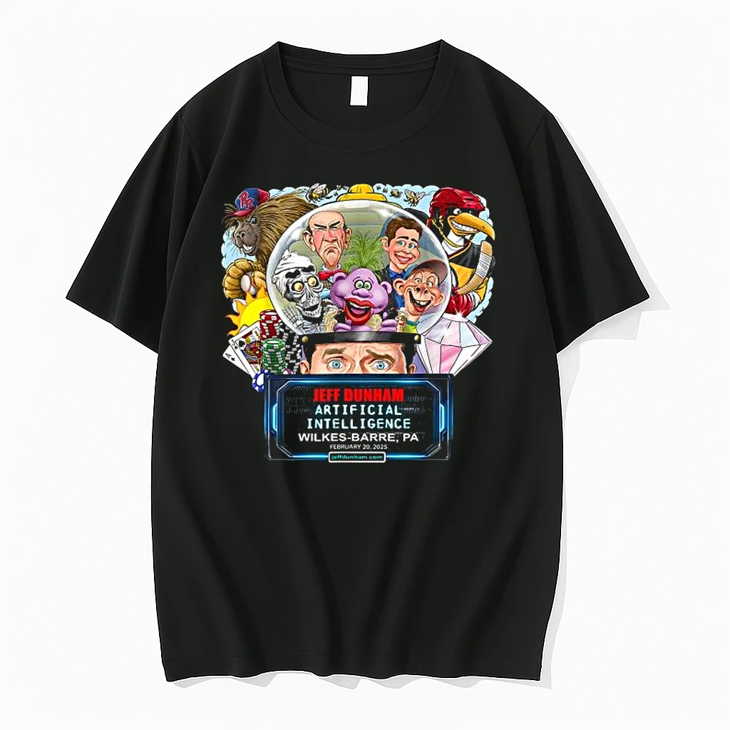 Jeff Dunham Artificial Intelligence Wilkes Barre Pa 2025 Shirts