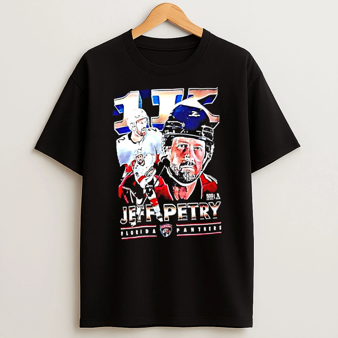 Jeff Petrys 1000 Nhl Games Florida Panthers Shirts