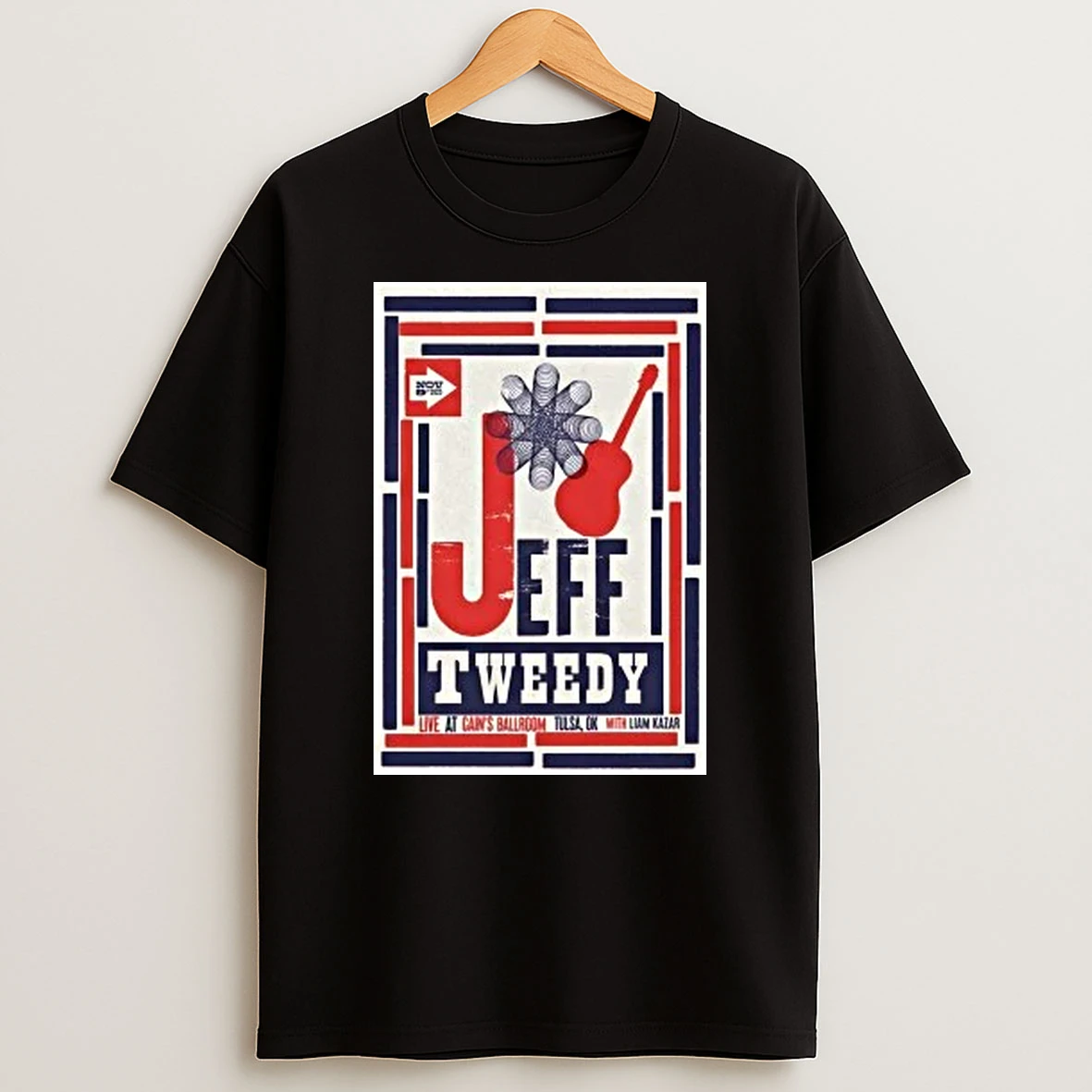 Jeff Tweedy At Cains Ballroom On Nov 9 2025 Shirts