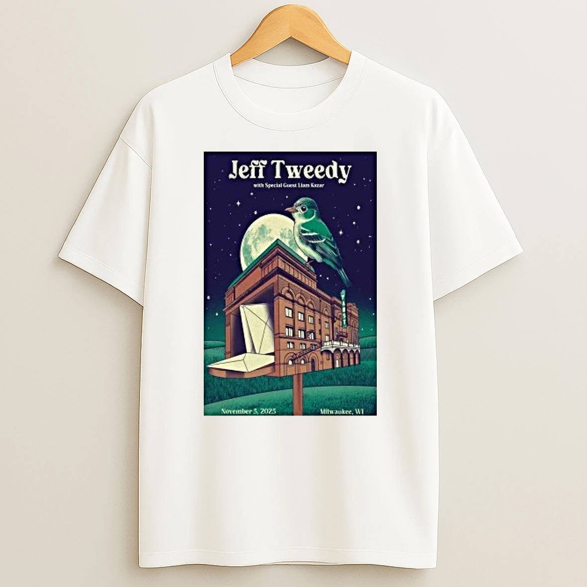 Jeff Tweedy Milwaukee Wi November 5 2025 Shirts